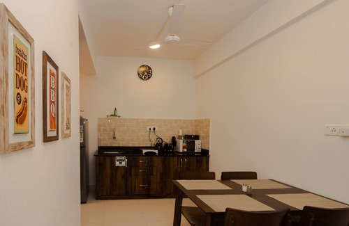 Vagator Wohnung | Adhiraj Ocean Vista, Coutinho Vaddo, Vagator, Goa