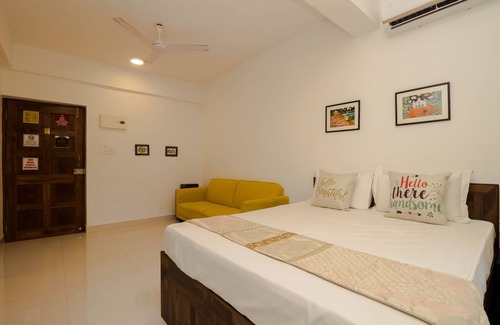 Vagator Wohnung | Adhiraj Ocean Vista, Coutinho Vaddo, Vagator, Goa