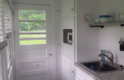 Lakeview Hütte | Entzückendes Ferienhaus Townline Lake: Paradies! Boot schwimmen, Kajak, Fisch, malen