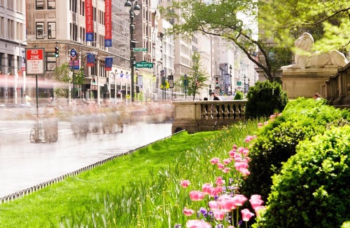 Theater District Hotel | AKA Residences Luxurious Premium Studio w/ Custom Furnishings, Den Space & WiFi