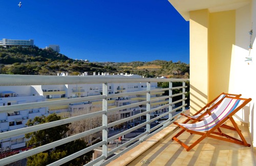 Albufeira Wohnung | Albufeira Old Town Ocean und Blick auf die Stadt