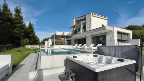 Kriopigi Haus | Alessandra Luxury Villas with Private Pools and Jacuzzi