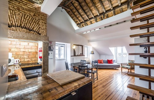 Alfama Wohnung | Alfama, charming attic Terrace with river view - Lisboa vida boa 1