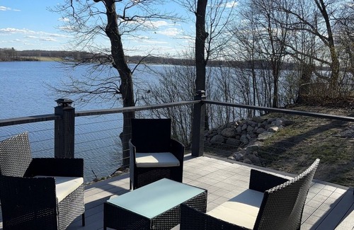 East Leroy Hütte | All sports lake, Excellent fishing, Million dollar view over looking the lake!