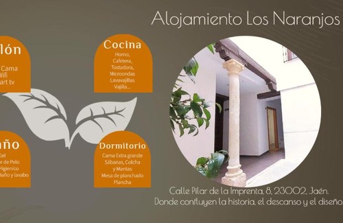 Jaen Wohnung | Alojamiento Los naranjos con Piscina y Parking gratuito