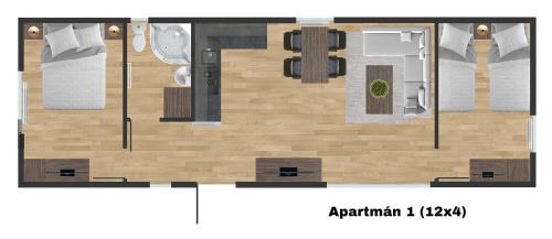 Liptovsky Trnovec Wohnung | Amis apartmán 1