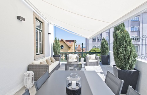 Cascais Wohnung | Eine Wohnung mit einer fantastischen Terrasse