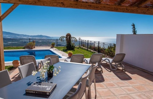 Salobrena Villa | Ferienvilla im andalusischen Stil mit Meerblick