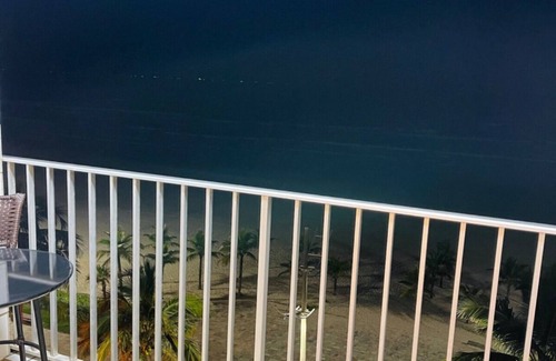 Vila Balnearia Wohnung | Apê Pé na Areia - Praia Grande, SP Vista ao Mar. Bairro Jardim Real