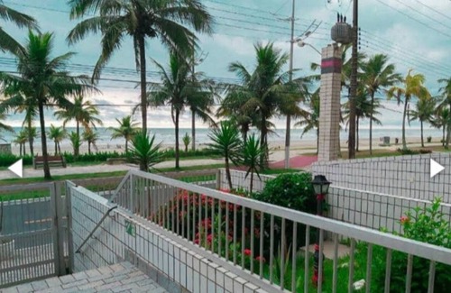 Vila Balnearia Wohnung | Apê Pé na Areia - Praia Grande, SP Vista ao Mar. Bairro Jardim Real