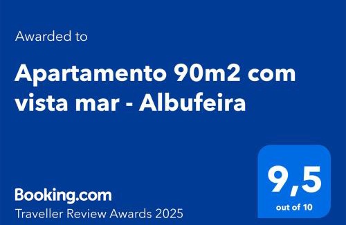 Montechoro Wohnung | Apartamento 90m2 com vista mar - Albufeira