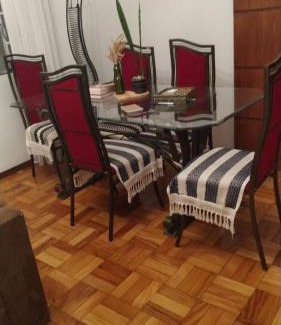 Bonfim Wohnung | Apartamento com dois quartos, sala ampla, bem equipado