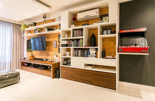 Agronomica Wohnung | Apartamento com infraestrutura de clube na Beira-mar norte CA02