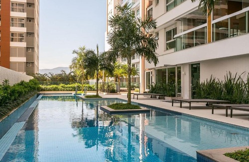 Agronomica Wohnung | Apartamento com infraestrutura de clube na Beira-mar norte CA02