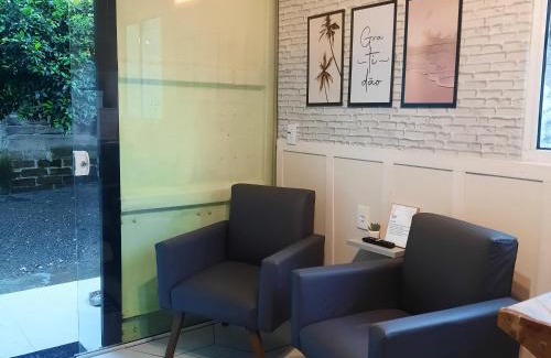 Canoas Wohnung | Apartamento Container com pátio, vaga para carro e Split