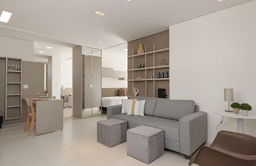 Centro Wohnung | 2201 Apartamento decorado no Centro