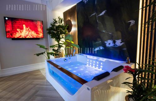 Zator Wohnung | Aparthotel ZATOR Retro 66 jacuzzi