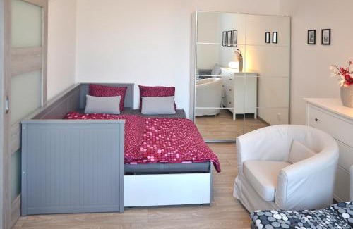 Ceska Lipa Wohnung | Apartmán 1+1 v centru České Lípy, 3.patro
