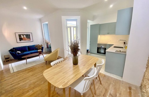 Figueira da Foz Wohnung | Apartment für 2 Personen in einem sorgfältig renovierten Haus aus dem Jahr 1850