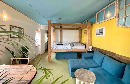 Kropeliner-Tor-Vorstadt Wohnung | Apartment 'Fuchsbau in der KTV' with Wi-Fi