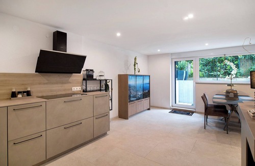 Wannental Wohnung | Ferienwohnung 'Haris' mit privater Terrasse und WLAN