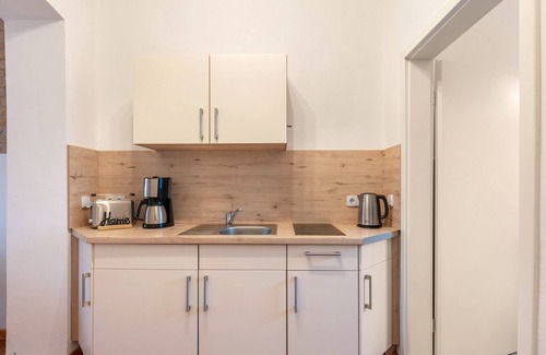 Templin Wohnung | Ferienwohnung 'Kleine Fewo Im Herzen Templins' mit gemeinsamer Terrasse, Garten und Wi-Fi