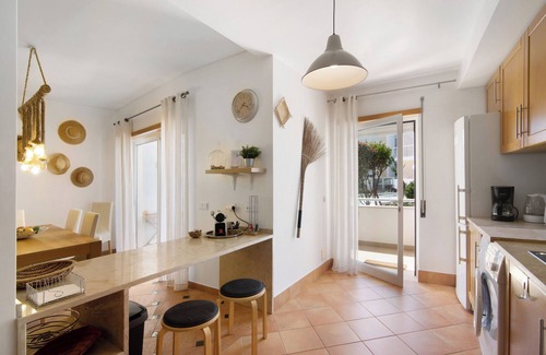 Santa Luzia Wohnung | Ferienwohnung 'Mare Cheia' mit Gemeinschaftspool, WLAN und Klimaanlage