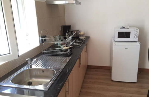 Fonte do Bispo Wohnung | Studio inmitten von Orangen- und Olivenbäumen