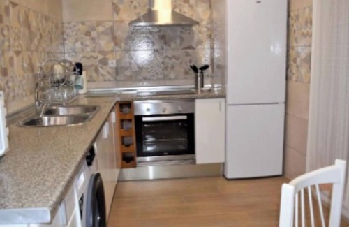 La Guardia Wohnung | Ferienwohnung 'Sevilla 2' mit privater Terrasse, Wi-Fi und Klimaanlage