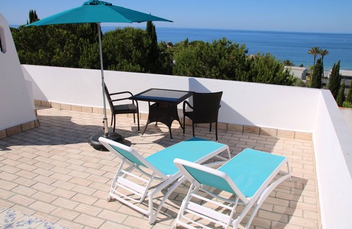 Prainha Wohnung | Apartment mit privater Dachterrasse direkt am Meer im Prainha/Alvor