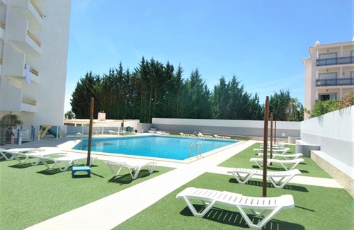 Montechoro Wohnung | APARTYAL - Apartamento T1 com piscina, em Montechoro, Albufeira, Algarve