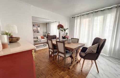 Epinay-sur-Seine Wohnung | Appart XL "So cosy"- 4 beds - 8 pax - free Parking - Near Paris