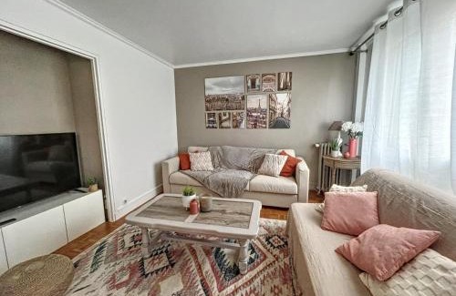 Epinay-sur-Seine Wohnung | Appart XL "So cosy"- 4 beds - 8 pax - free Parking - Near Paris