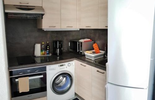 Plage d'Argeles Wohnung | Appartement 2 Pièces Cabine 6 Pers. près Plage - Parking, Climatisation - FR-1-388-73