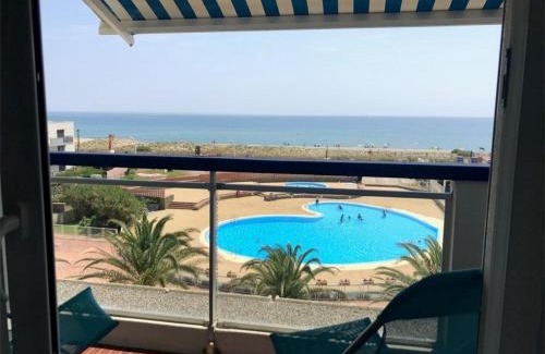 Le Barcares Wohnung | Appartement 2 pièces + cabine avec piscine et parking, 6 couchages, proche plage - Le Barcarès - FR-1-81-473