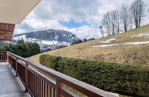 Megeve Wohnung | Appartement 2 pièces mezzanine avec balcon, parking et télécabine à proximité à Megève - FR-1-453-51
