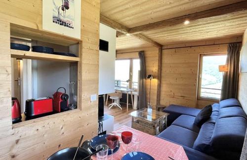 Le Planellet Wohnung | Appartement 3 pièces + cabine à Megève, 6 couchages, proche pistes et téléphérique - FR-1-597-170