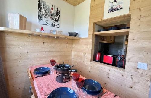 Le Planellet Wohnung | Appartement 3 pièces + cabine à Megève, 6 couchages, proche pistes et téléphérique - FR-1-597-170