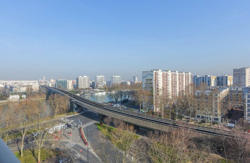 Clichy Wohnung | Appartement Jaurès, vue sur la Seine - Welkeys