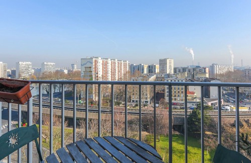 Clichy Wohnung | Appartement Jaurès, vue sur la Seine - Welkeys