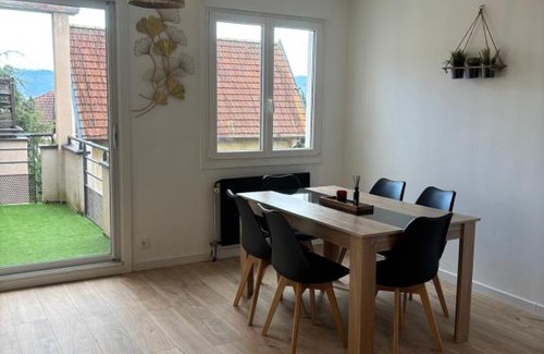 Besancon Wohnung | Appartement proche gare avec terrasse