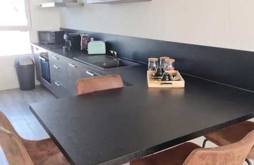 Lugrin Wohnung | Appartement T2 vue sur le lac Léman et montagnes