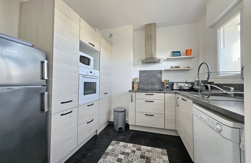 Pontaillac Wohnung | Apt 4 Pers, 1 min de la Plage, Parking Privé