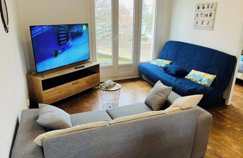 Besancon Wohnung | Apt,54m2, Refait à Neuf, Wifi, 3 Couchages ++