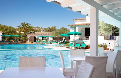 Sas Linnas Siccas Wohnung | Apt. Dorata 1SA shared Swimming Pool