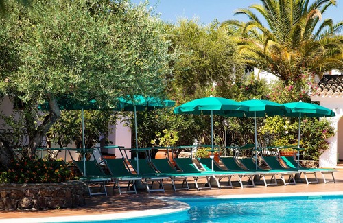 Sas Linnas Siccas Wohnung | Apt. Dorata 1SA shared Swimming Pool