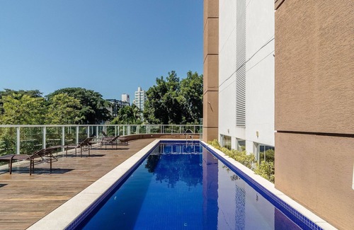 Centro Wohnung | Apt in Condo With Pool in Blumenau Pem1301