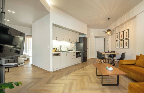 Monastiraki Wohnung | Apt in Monastiraki with balcony and Acropolis view