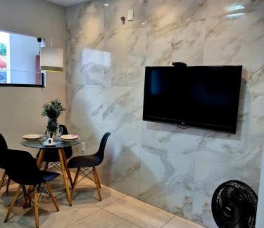 Centro Wohnung | Apt no térreo com área externa, ideal para família com criança