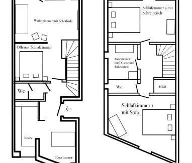 Oldenburg Wohnung | Apt Prinz Maximilian - Zentrum - Zimmerprinzen